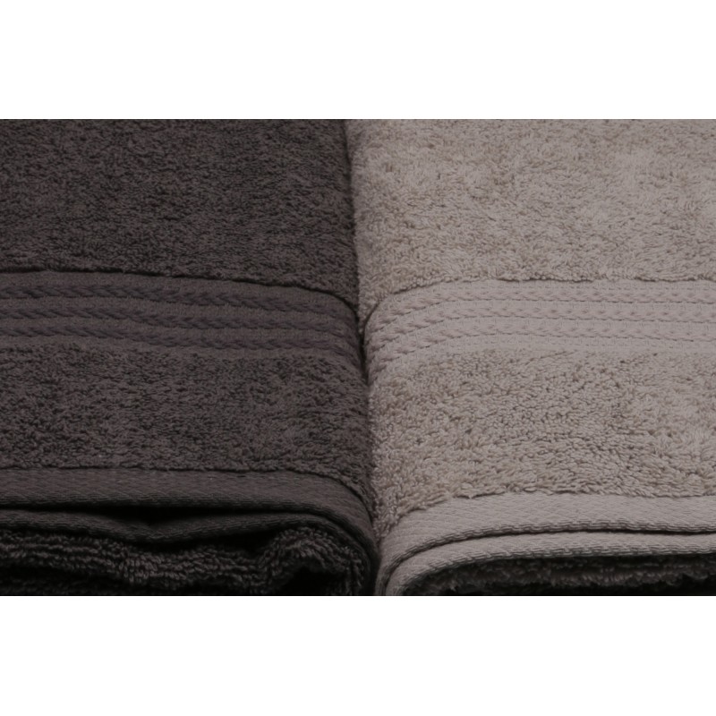 Lessentiel Bath Towel Set (4 Pieces) Rainbow - Black White
Grey
Dark Grey
Black