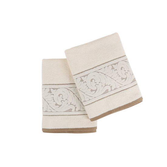 Lessentiel Bath Towel Set (2 Pieces) Sultan - Cream Cream