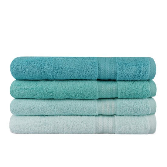 Lessentiel Bath Towel Set (4 Pieces) Rainbow - Water Green Light Green
Green
Mint