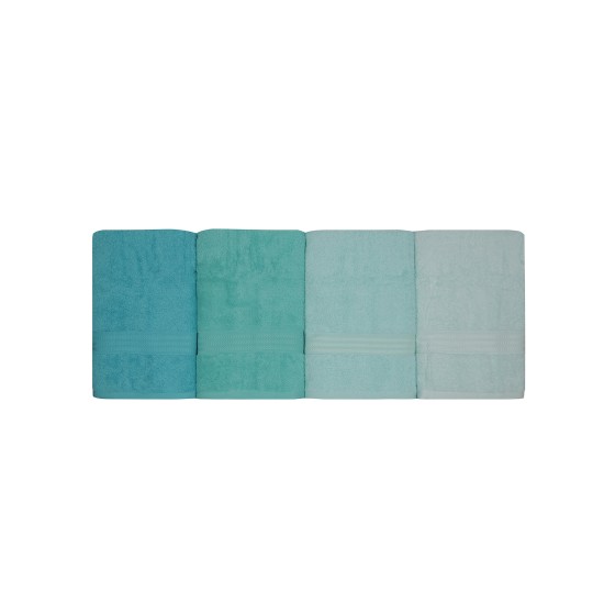 Lessentiel Bath Towel Set (4 Pieces) Rainbow - Water Green Light Green
Green
Mint