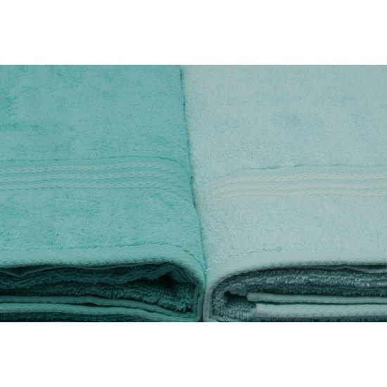 Lessentiel Bath Towel Set (4 Pieces) Rainbow - Water Green Light Green
Green
Mint