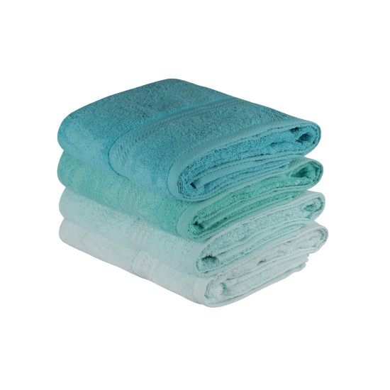 Lessentiel Bath Towel Set (4 Pieces) Rainbow - Water Green Light Green
Green
Mint