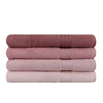 Bath Towel Set (4 Pieces) Rainbow - Powder Powder
Pink
Dusty Rose
Light Pink