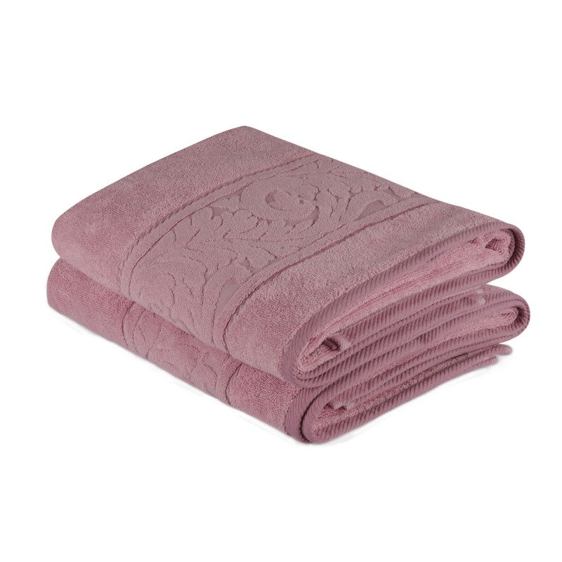 Lessentiel Bath Towel Set (2 Pieces) Sultan - Rose Rose