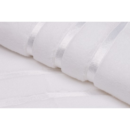Lessentiel Bath Towel Set (2 Pieces) Dolce - White White