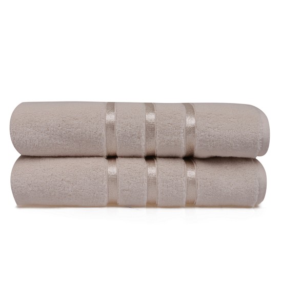 Lessentiel Bath Towel Set (2 Pieces) Dolce - Light Yellow Light Yellow