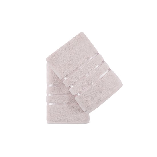 Bath Towel Set (2 Pieces) Dolce - Light Lilac Light Lilac Lessentiel Bath Towel Set (2 Pieces) Dolce - Light Lilac Light Lilac