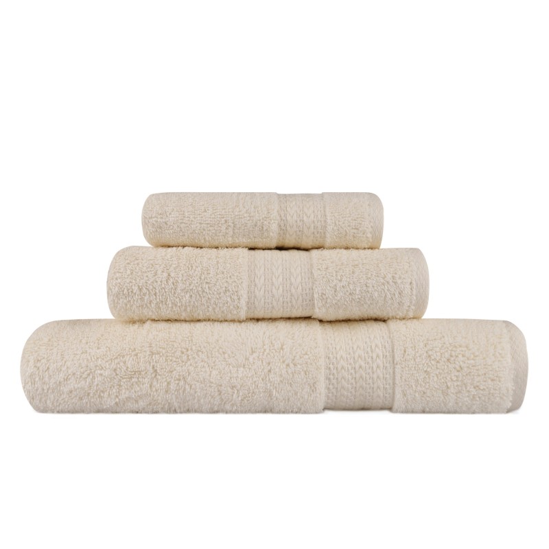 Lessentiel Towel Set (3 Pieces) Rainbow - Cream Cream