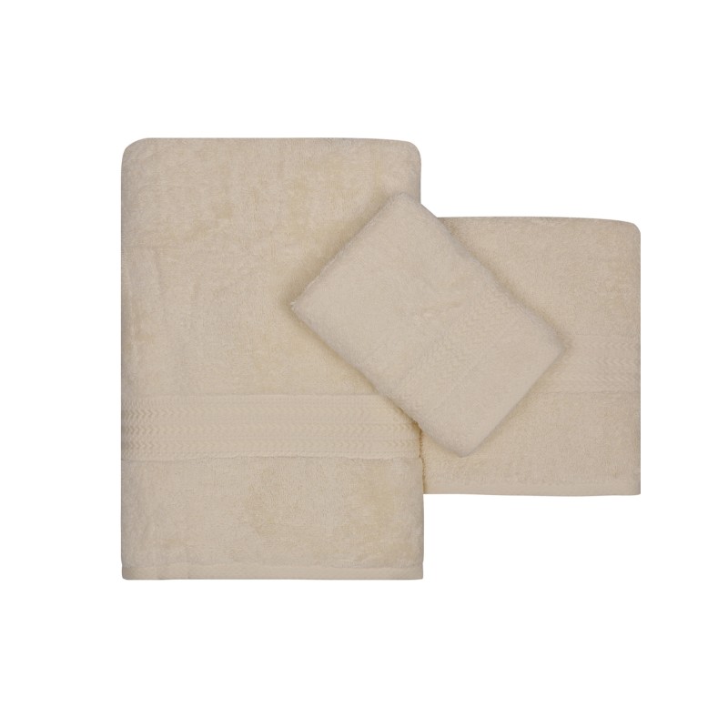 Lessentiel Towel Set (3 Pieces) Rainbow - Cream Cream