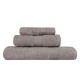 Towel Set (3 Pieces) Rainbow - Grey Grey Lessentiel Towel Set (3 Pieces) Rainbow - Grey Grey