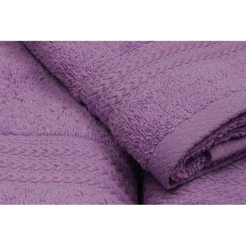Lessentiel Towel Set (3 Pieces) Rainbow - Lilac Lilac