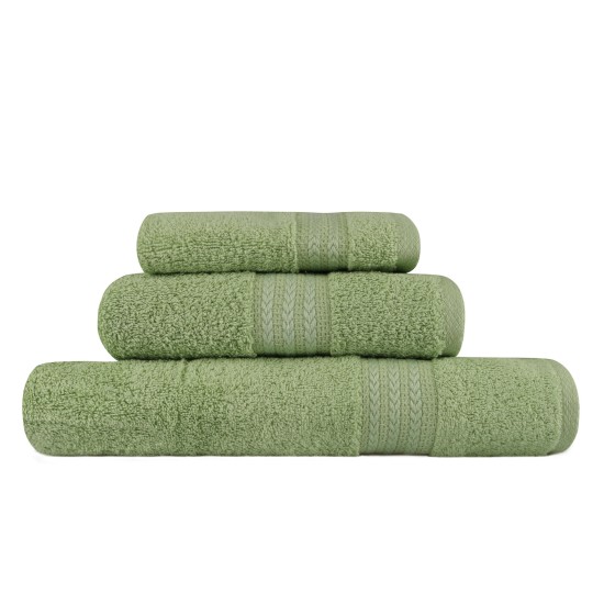 Towel Set (3 Pieces) Rainbow - Green Green Lessentiel Towel Set (3 Pieces) Rainbow - Green Green