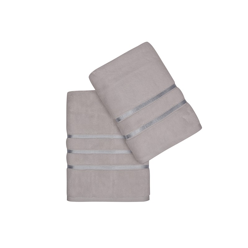 Lessentiel Towel Set (2 Pieces) Dolce - Light Blue (100 x 150) Light Blue
Light Grey
