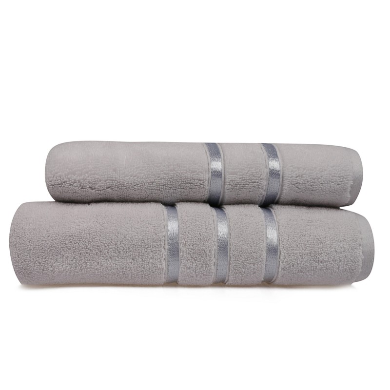 Lessentiel Towel Set (2 Pieces) Dolce - Light Blue (100 x 150) Light Blue
Light Grey