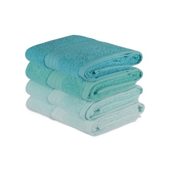 Hand Towel Set (4 Pieces) Rainbow - Water Green Sea Green
Light Green
Green
Mint
