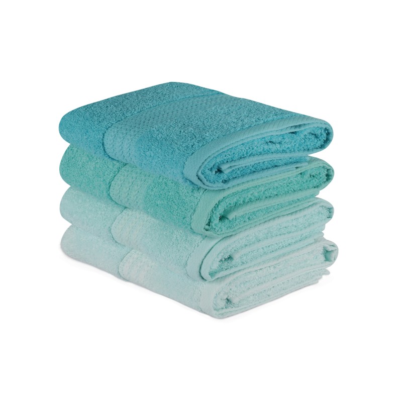 Lessentiel Hand Towel Set (4 Pieces) Rainbow - Water Green Sea Green
Light Green
Green
Mint