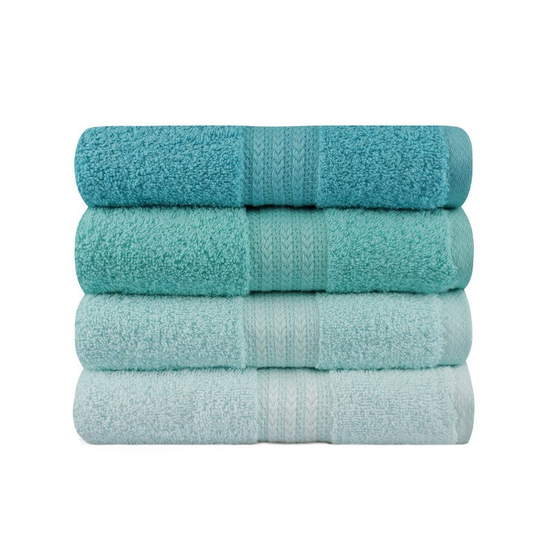 Lessentiel Hand Towel Set (4 Pieces) Rainbow - Water Green Sea Green
Light Green
Green
Mint