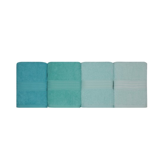 Lessentiel Hand Towel Set (4 Pieces) Rainbow - Water Green Sea Green
Light Green
Green
Mint