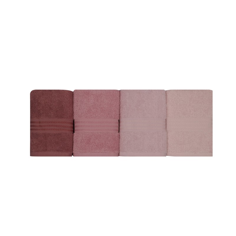 Lessentiel Hand Towel Set (4 Pieces) Rainbow - Powder Light Pink
Powder
Dusty Rose
Cream
