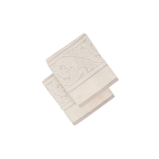 Hand Towel Set (2 Pieces) Sultan - Cream Cream Lessentiel Hand Towel Set (2 Pieces) Sultan - Cream Cream