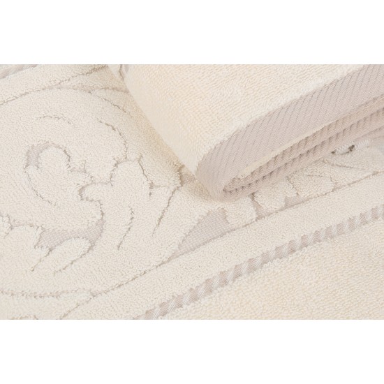 Hand Towel Set (2 Pieces) Sultan - Cream Cream Lessentiel Hand Towel Set (2 Pieces) Sultan - Cream Cream