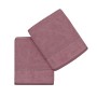 Hand Towel Set (2 Pieces) Sultan - Rose Dusty Rose