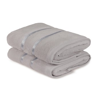 Hand Towel Set (2 Pieces) Dolce - Light Blue Light Blue
Light Grey