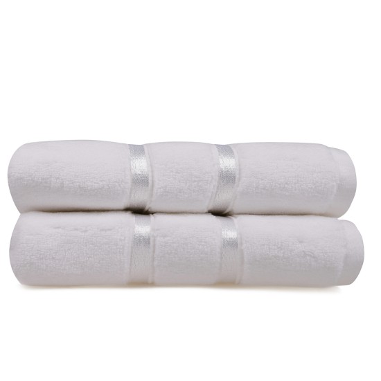 Lessentiel Hand Towel Set (2 Pieces) Dolce - White White