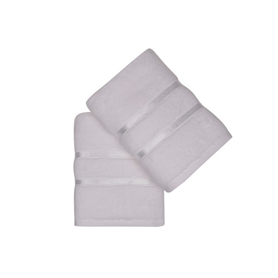 Lessentiel Hand Towel Set (2 Pieces) Dolce - White White