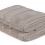 Hand Towel Set (2 Pieces) Dolce - Light Brown Light Brown