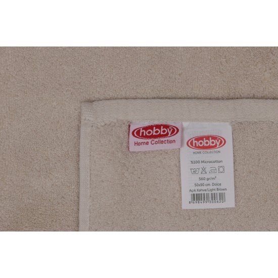 Hand Towel Set (2 Pieces) Dolce - Light Brown Light Brown Lessentiel Hand Towel Set (2 Pieces) Dolce - Light Brown Light Brown