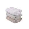 Lessentiel Hand Towel Set (3 Pieces) Dolce - White, Light Blue, Light Brown White
Light Blue
Light Brown