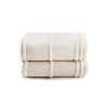 Lessentiel Bath Towel Set (2 Pieces) Arden - Cappuccino Cappuccino