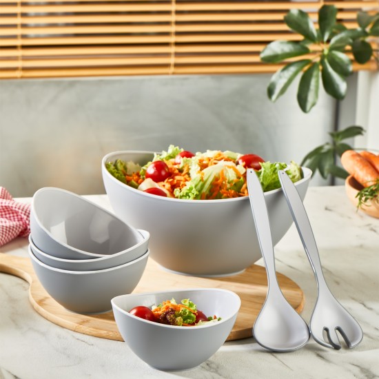 Hermia Bowl Set (5 Pieces) ET-00112 Grey