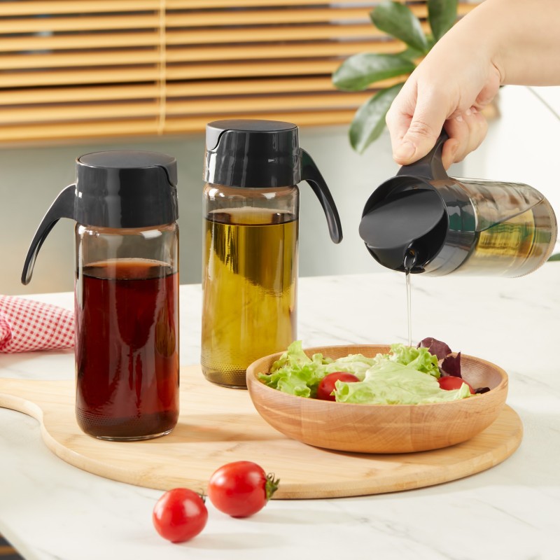 Oil Dispenser Set (2 Pieces) ET-00124 Transparent