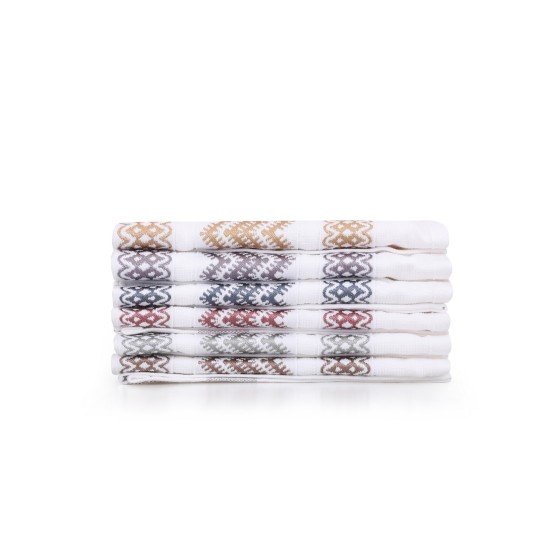 Wash Towel Set (6 Pieces) Efesto White
Brown
Yellow
Dark Blue
Purple
Grey Lessentiel Wash Towel Set (6 Pieces) Efesto White
Brown
Yellow
Dark Blue
Purple
Grey