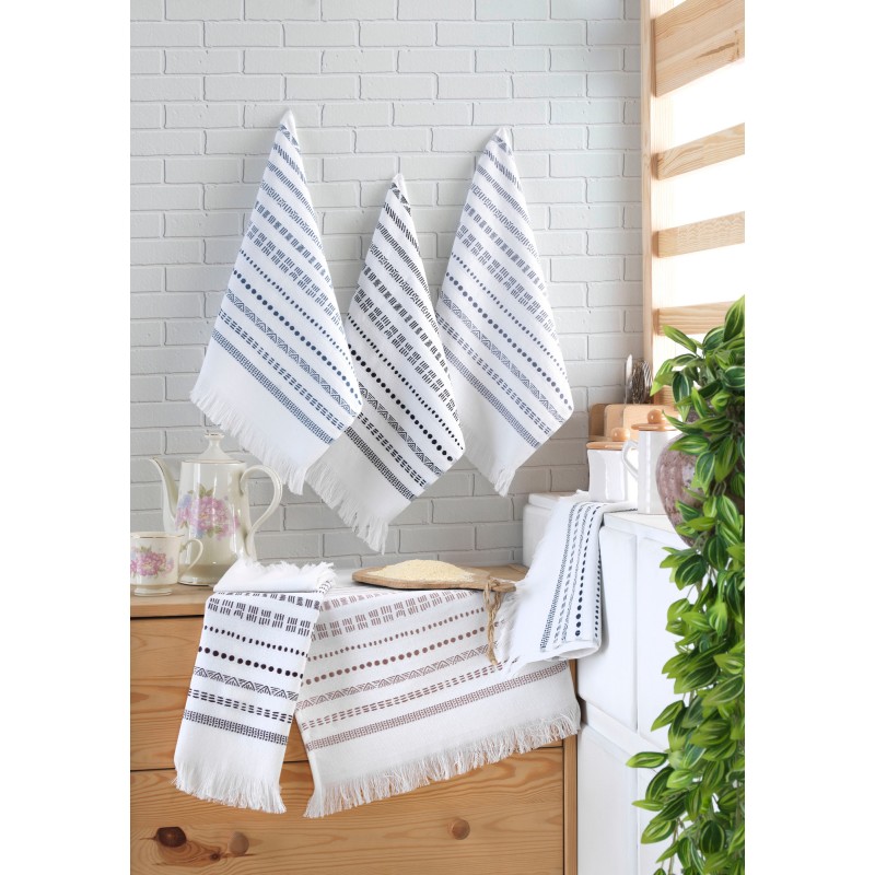 Lessentiel Wash Towel Set (6 Pieces) Tivoli White
Dark Blue
Green
Brown