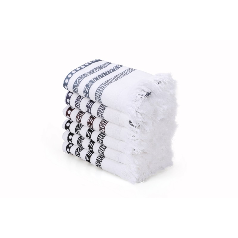 Lessentiel Wash Towel Set (6 Pieces) Tivoli White
Dark Blue
Green
Brown