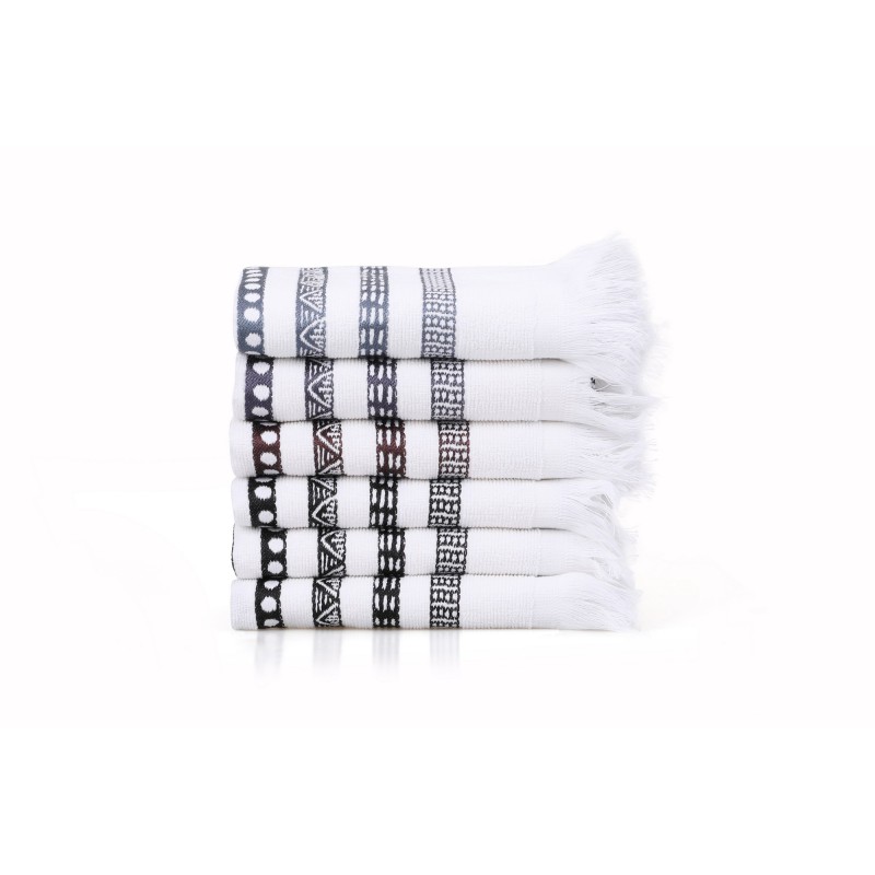 Lessentiel Wash Towel Set (6 Pieces) Tivoli White
Dark Blue
Green
Brown