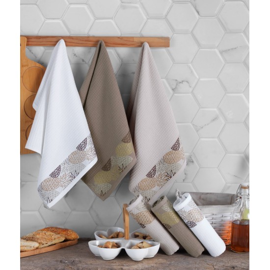Lessentiel Wash Towel Set (6 Pieces) Pineapple White
Brown
Beige