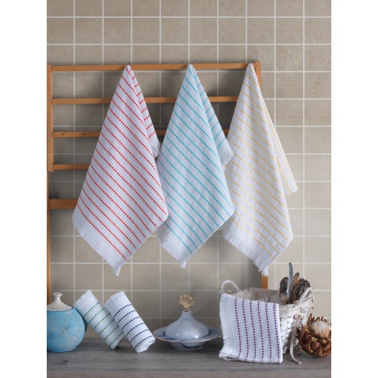 Wash Towel Set (6 Pieces) Fabia White
Red
Blue
Yellow
Purple Lessentiel Wash Towel Set (6 Pieces) Fabia White
Red
Blue
Yellow
Purple