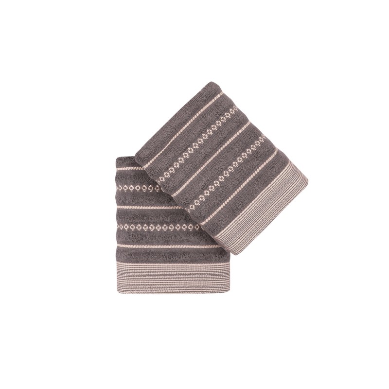 Lessentiel Hand Towel Set (2 Pieces) Bombeli - Black Black
Cream