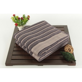 Hand Towel Set (2 Pieces) Bombeli - Black Black
Cream