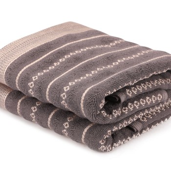 Hand Towel Set (2 Pieces) Bombeli - Black Black
Cream