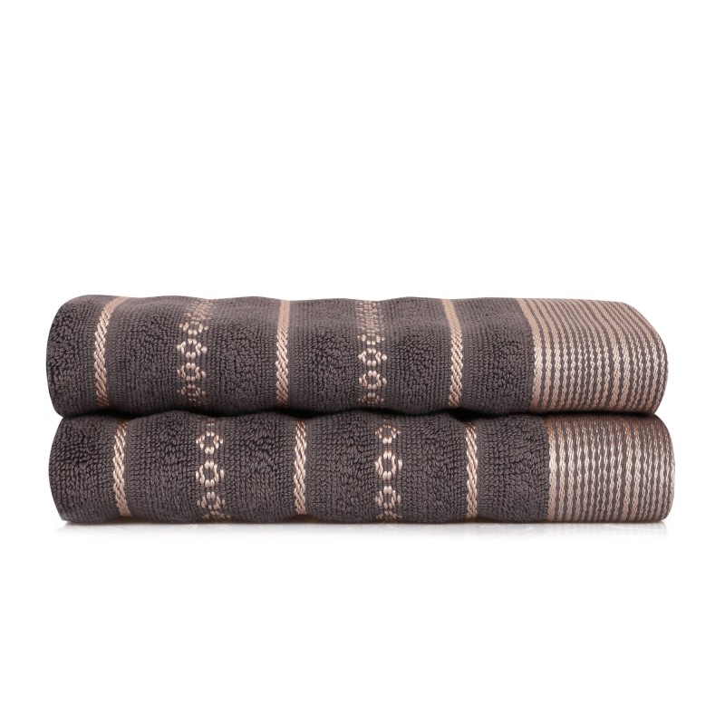 Lessentiel Hand Towel Set (2 Pieces) Bombeli - Black Black
Cream