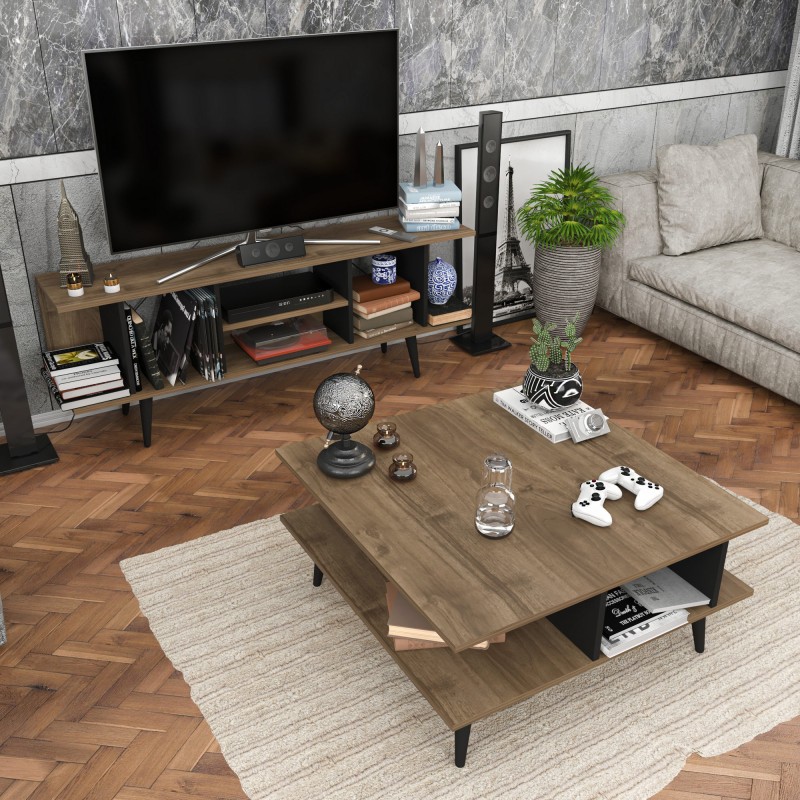 Coffee Table Akya - Walnut, Black Walnut
Black