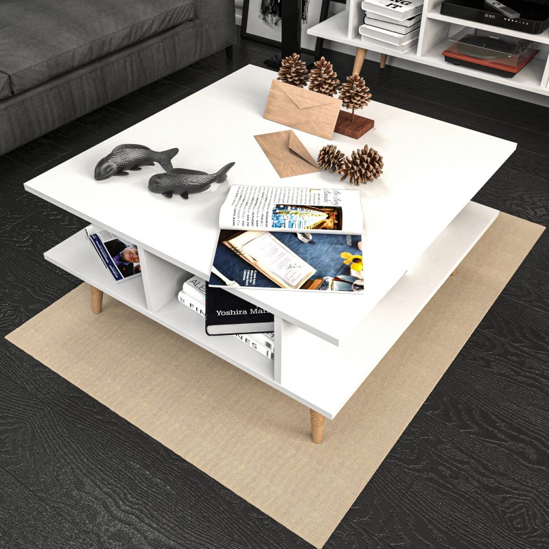 Coffee Table Akya Coffee Table - White White