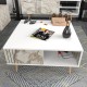 Coffee Table Ronas - White White Coffee Table Ronas - White White