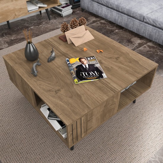 Coffee Table Ronas - Walnut Walnut Coffee Table Ronas - Walnut Walnut