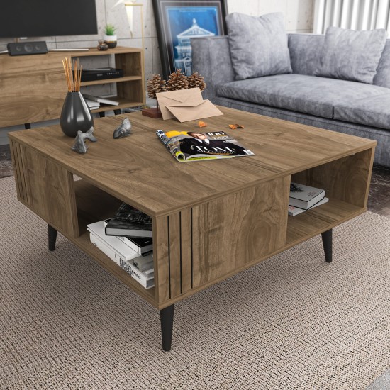 Coffee Table Ronas - Walnut Walnut Coffee Table Ronas - Walnut Walnut